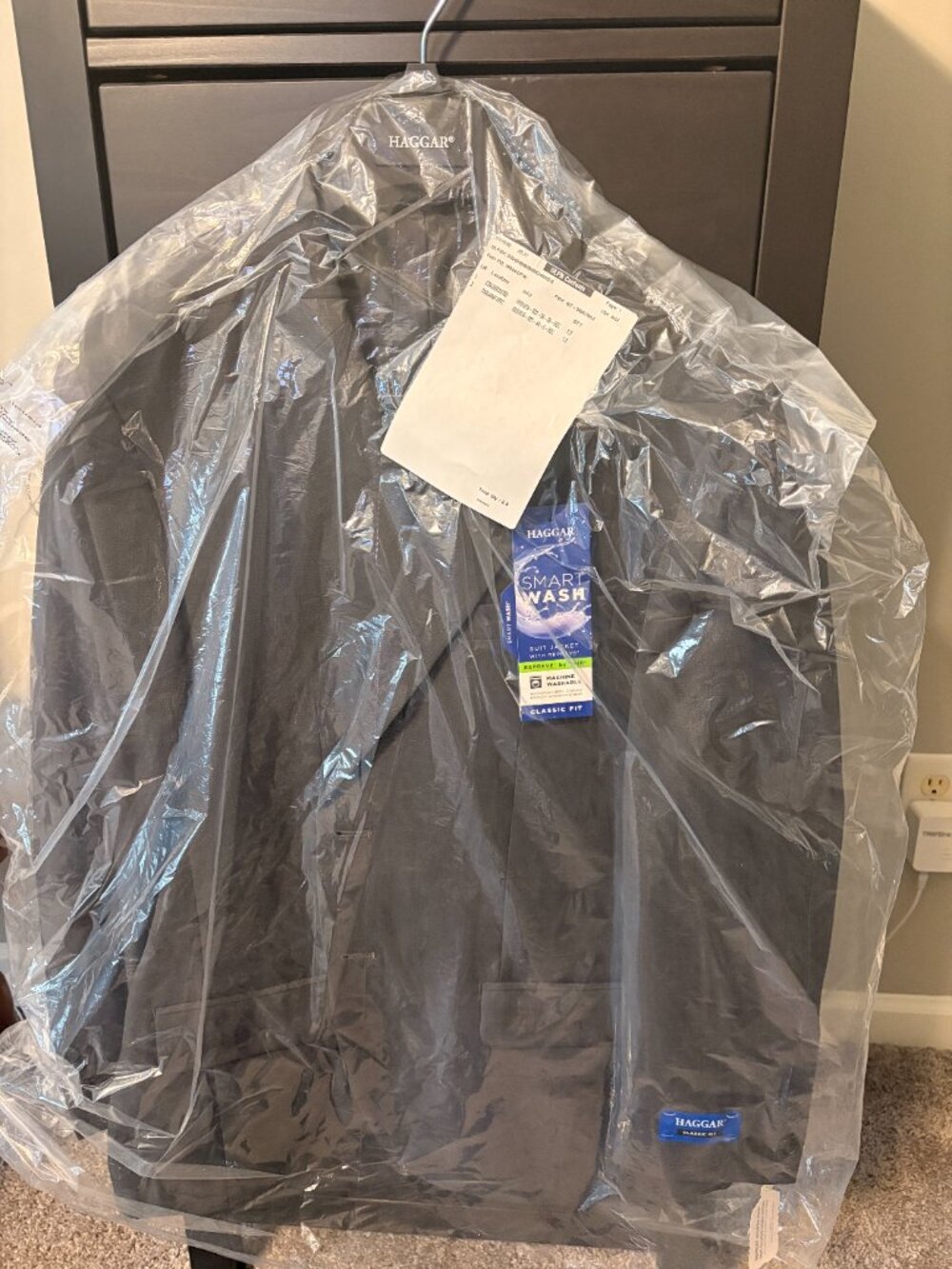 Haggar Smart Wash Suit Jacket and Pants, Men's Wearhouse - Picture 4 of 7